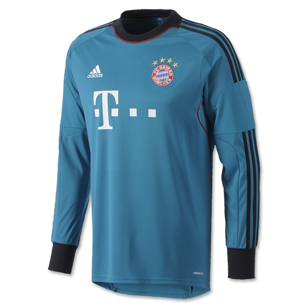 13-14 Bayern Munich Goalkeeper Long Sleeve Jersey Shirt - Click Image to Close